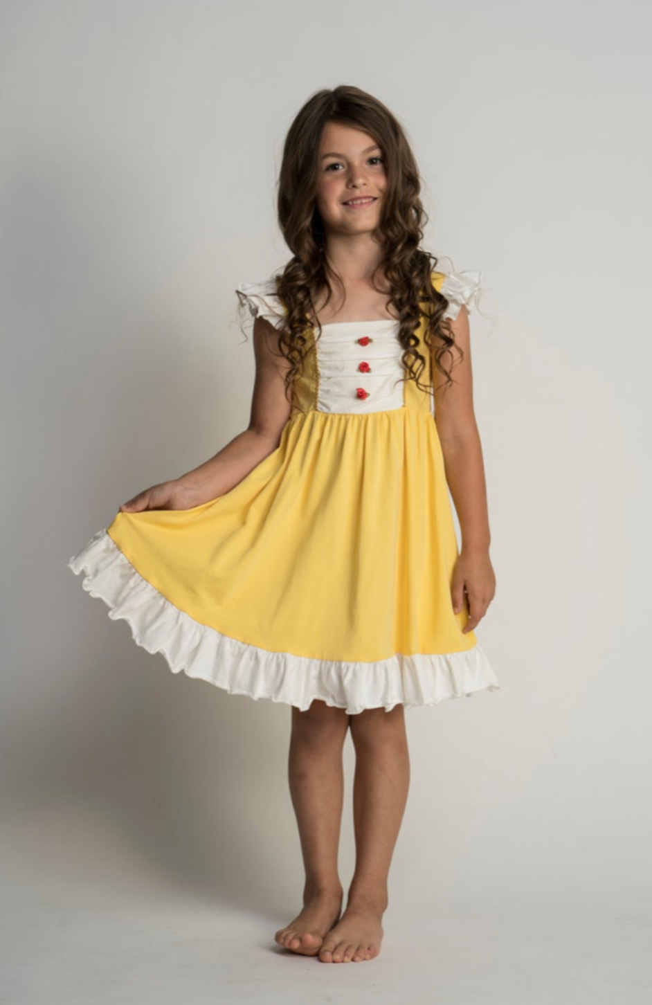 Our Original Red Rose Princess Twirl Dress