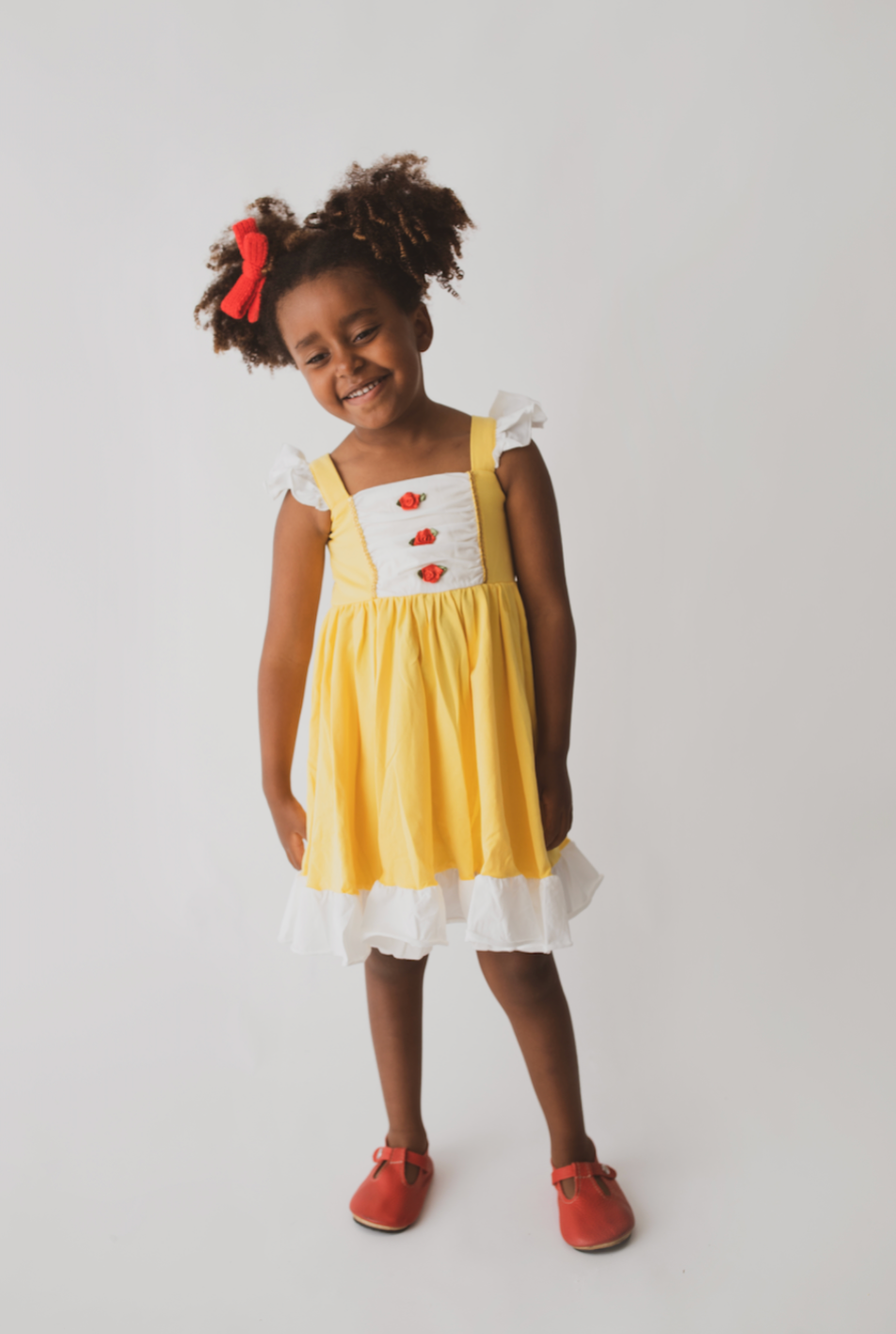 Our Original Red Rose Princess Twirl Dress