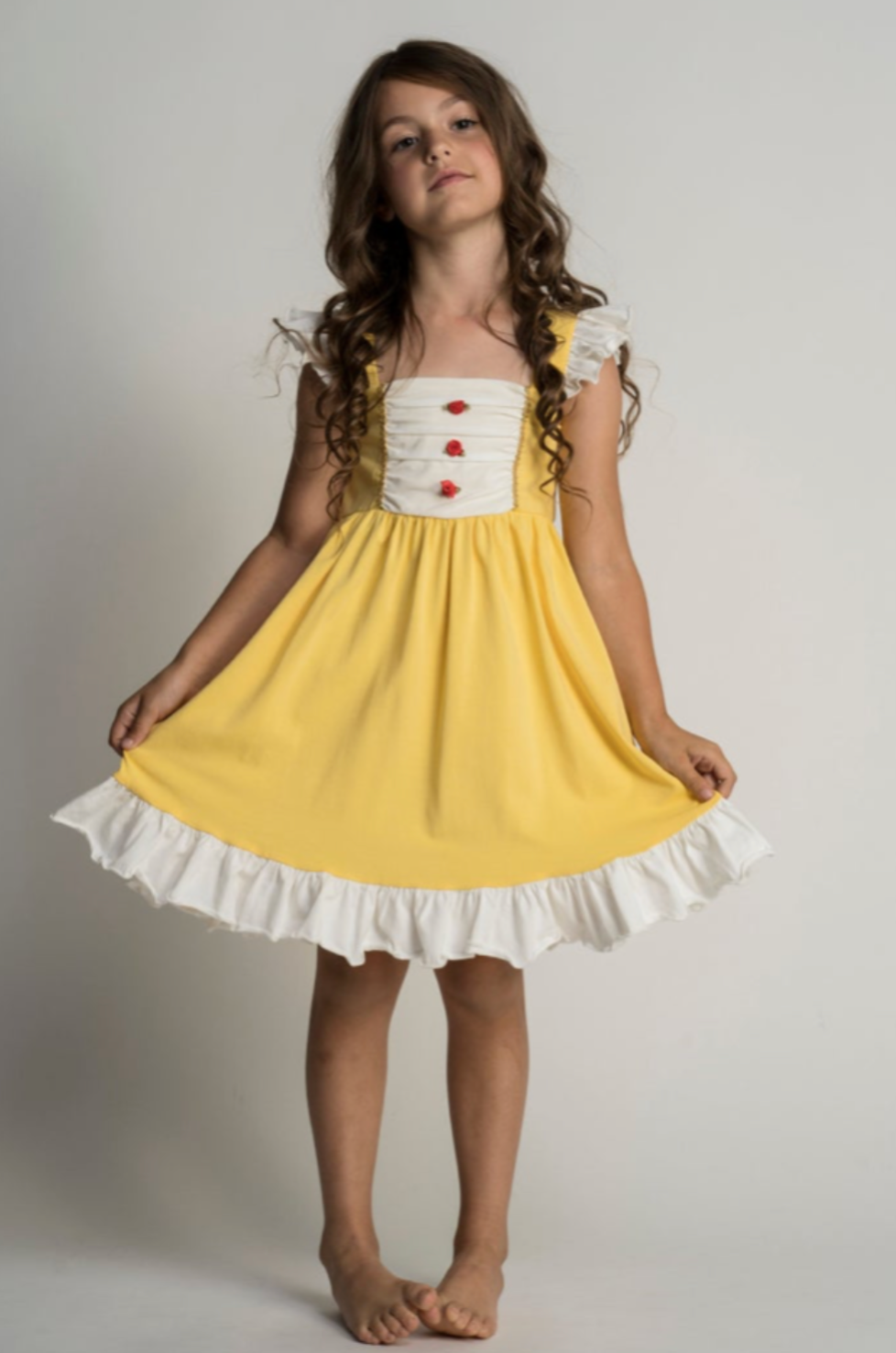 Our Original Red Rose Princess Twirl Dress