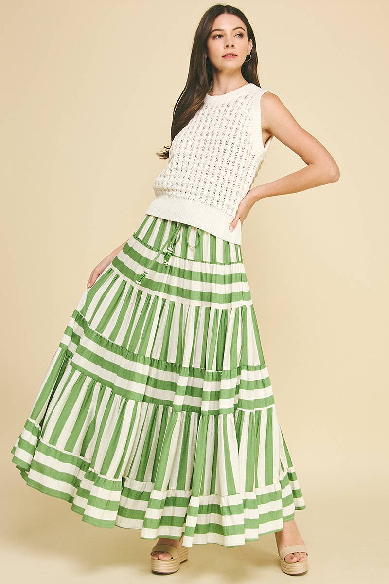 SOLID EYELET SLEEVELESS SWEATER - 6003W