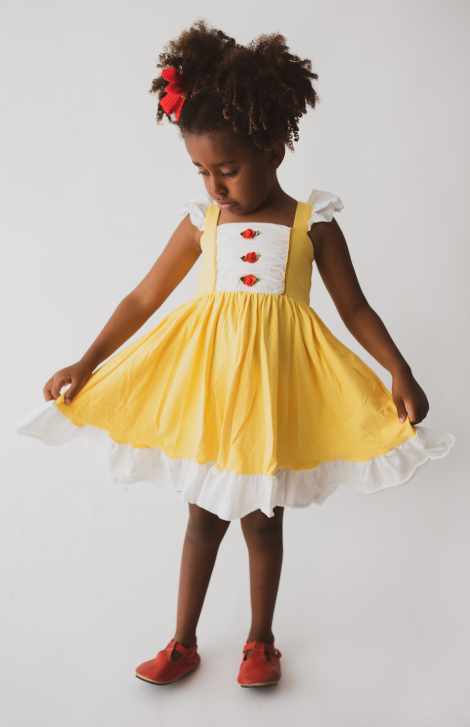Our Original Red Rose Princess Twirl Dress