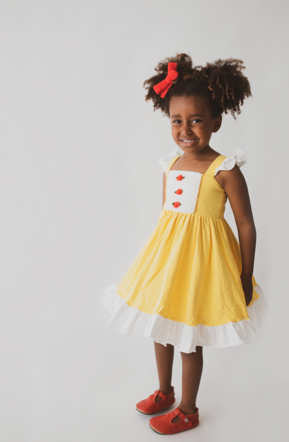 Our Original Red Rose Princess Twirl Dress