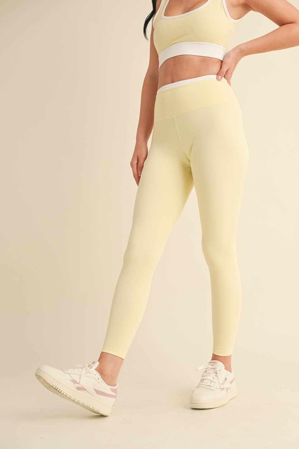 Contrast Binding Legging
