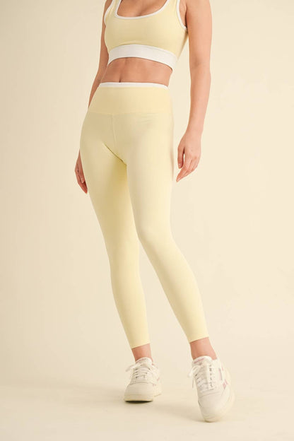 Contrast Binding Legging
