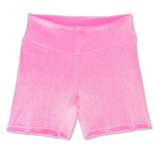 SPARKLY PINK VELVET SHORT