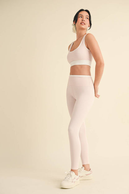 Contrast Binding Bra Top