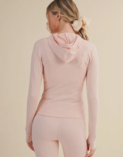 Performance Fitted Full Zip With Hood