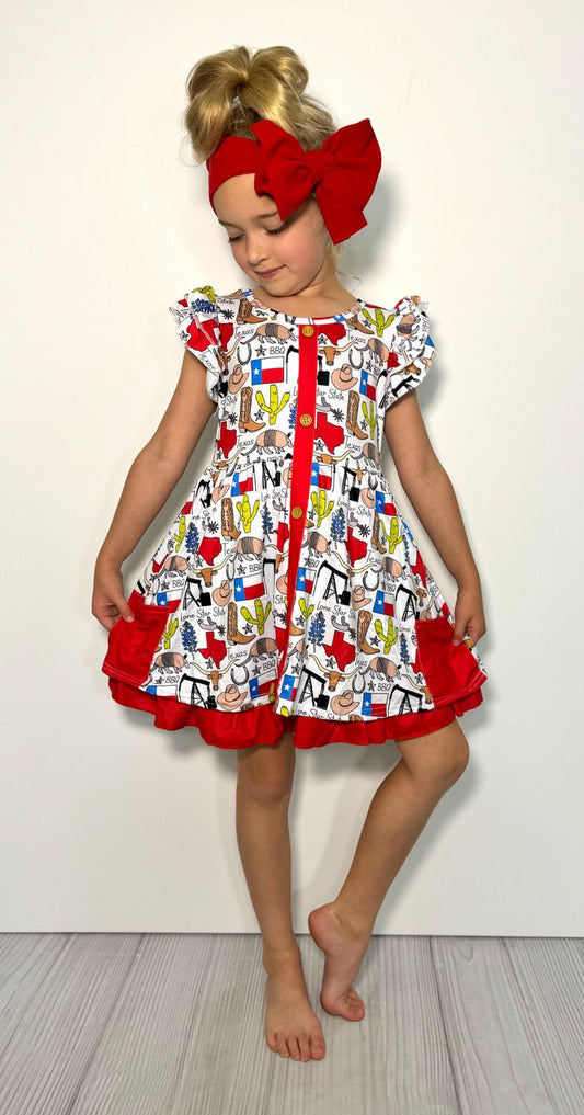 Texas Girls Dress