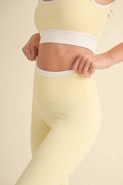 Contrast Binding Legging