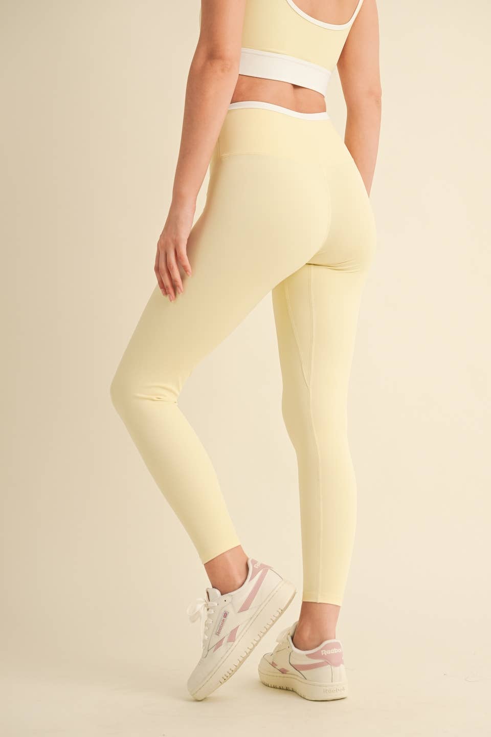 Contrast Binding Legging