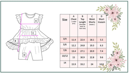 Kids Mint Green Smiley Face Hi Lo Spring Summer Short Set