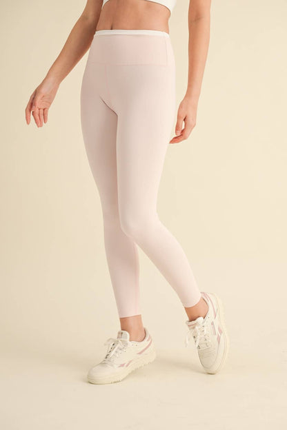 Contrast Binding Legging