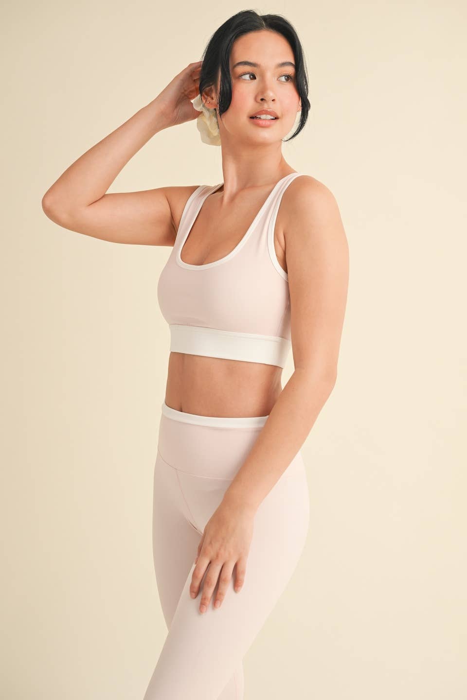 Contrast Binding Bra Top