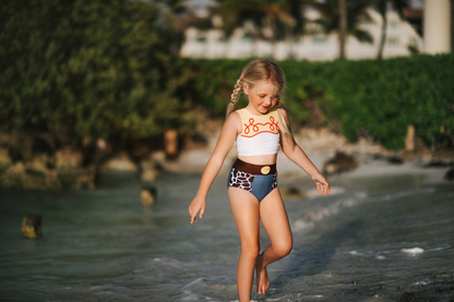 Cowgirl 2 Piece swimsuit with SPF50 Sun Protection