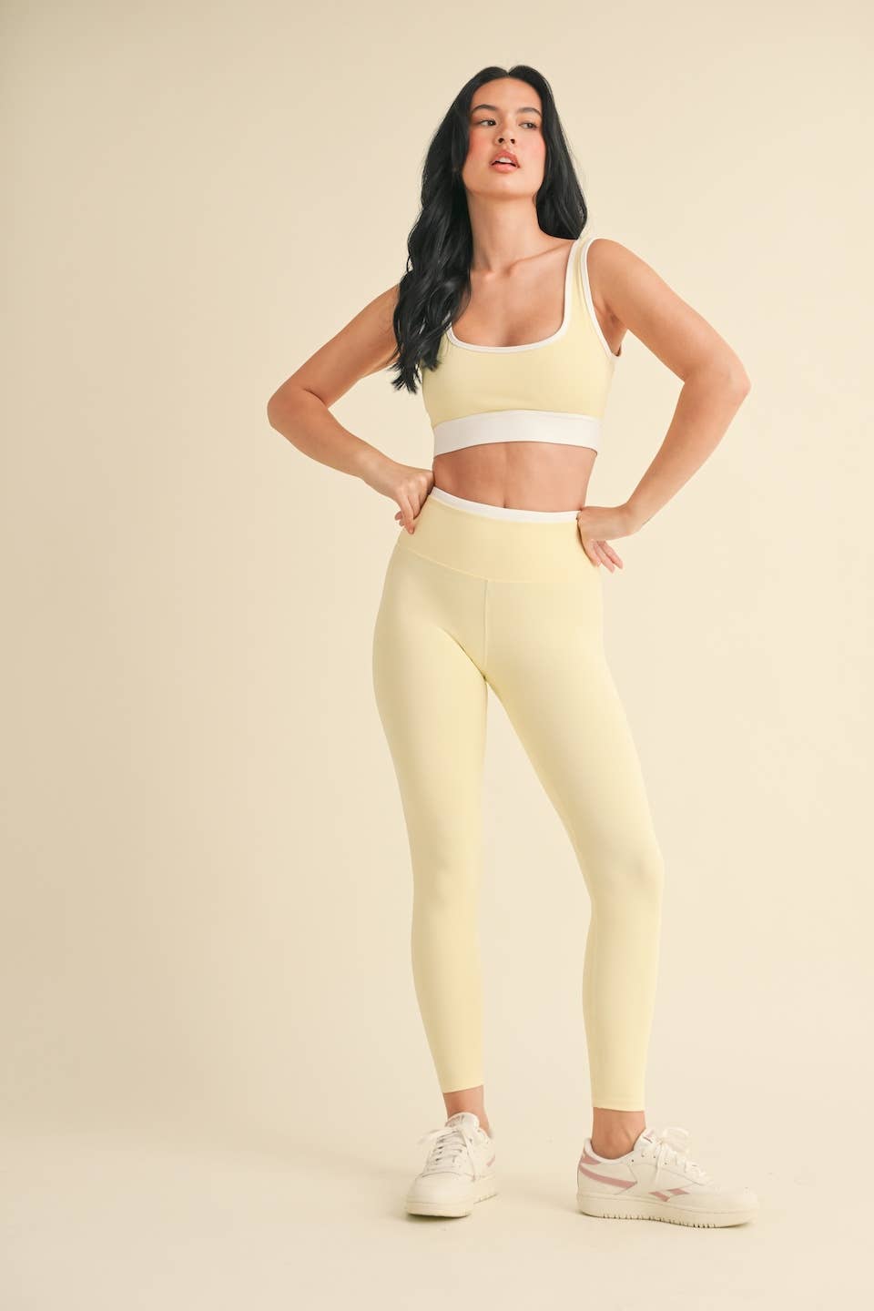 Contrast Binding Bra Top